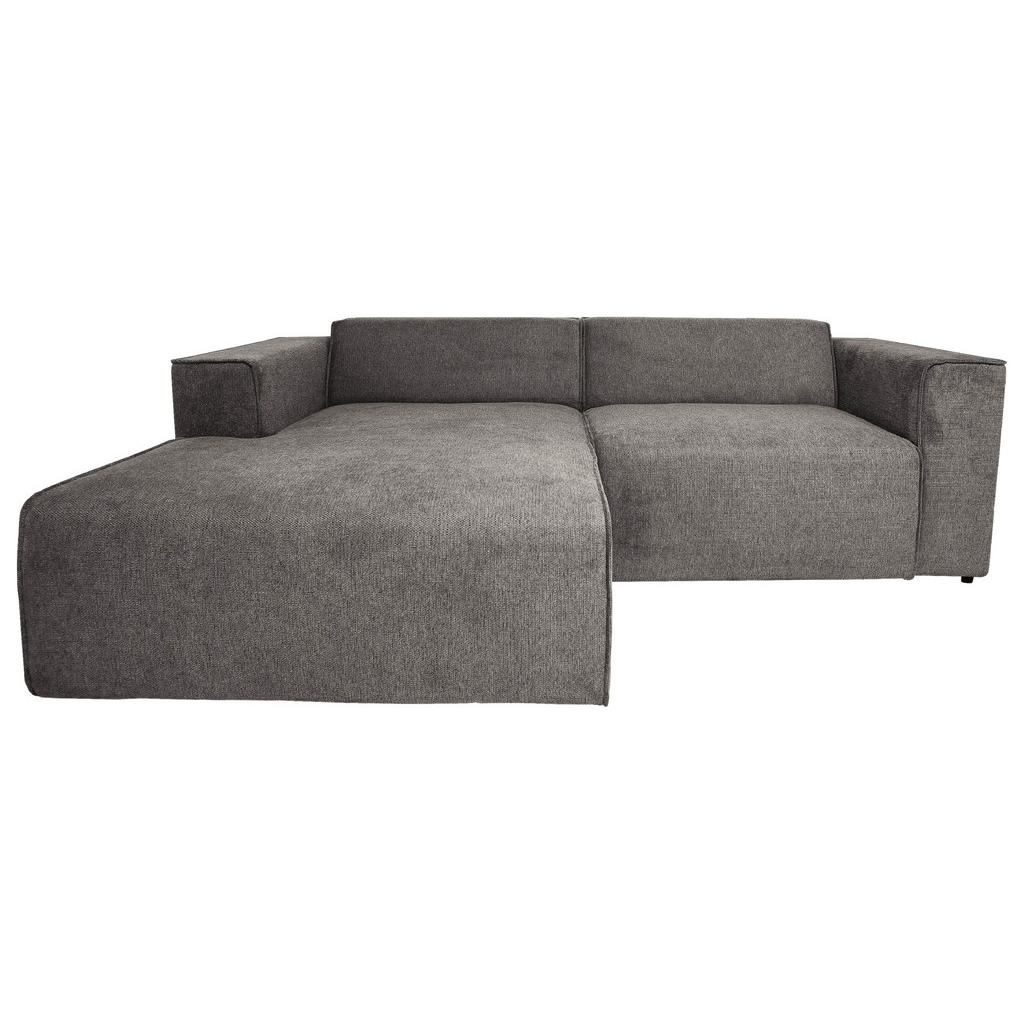 Thumbnail - P & B Ecksofa, Grau, Textil, 2-Sitzer, Ottomane links, L-Form, 234x161 cm, Wohnzimmer, Sofas & Couches, Wohnlandschaften...