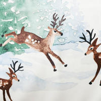 TISCHLÄUFER Textil Braun, Grün 140/40 cm  - Braun/Grün, Basics, Textil (140/40cm)