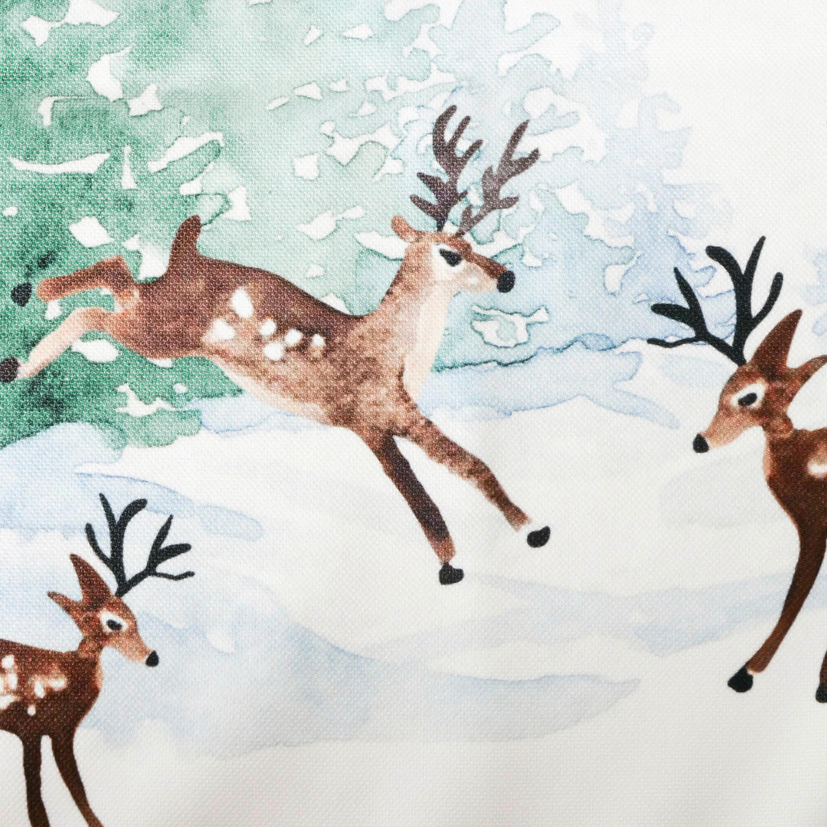 TISCHLÄUFER Textil Braun, Grün 140/40 cm  - Braun/Grün, Basics, Textil (140/40cm)