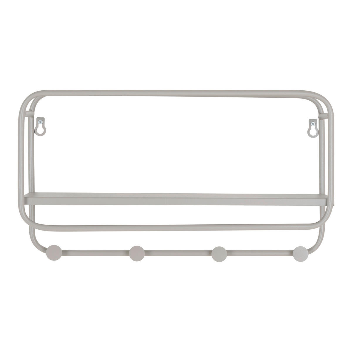 HUTABLAGE  in Hellgrau  - Hellgrau, Basics, Metall (45/25/15cm) - MID.YOU