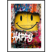 KUNSTDRUCK Text, Stillleben 50/70 cm  - Multicolor, Trend, Holzwerkstoff (50/70cm) - Monee