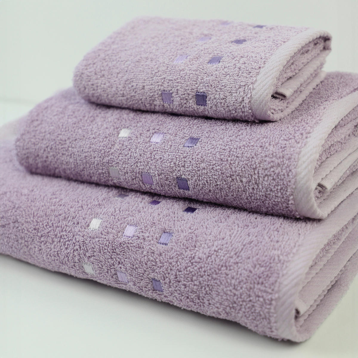 RUČNÍK, 50/100 cm, fialová - fialová, Konvenční, textil (50/100cm) - Esposa