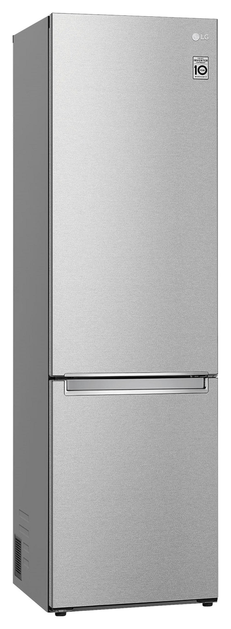 KÜHL-GEFRIER-KOMBINATION 60/203/68 cm GBB92MBB3P  - Silberfarben, Trend, Glas/Kunststoff (60/203/68cm) - LG