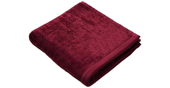 HANDTUCH 50/100 cm Bordeaux - Bordeaux, Design, Textil (50/100cm) - Ambiente