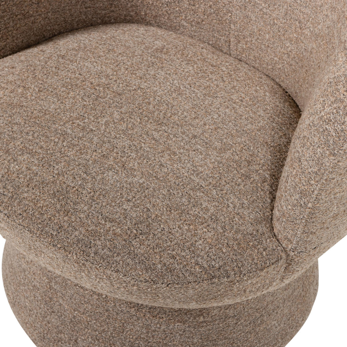 SESSEL in Webstoff Braun  - Braun, Design, Textil (73/72/71cm) - Livetastic