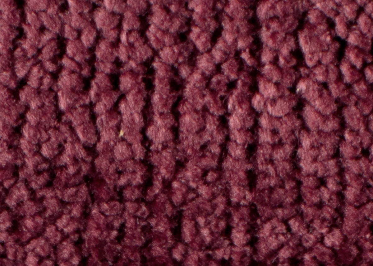 SCHLAFSOFA  in Chenille Bordeaux  - Bordeaux/Buchefarben, Design, Holz/Textil (217/97/101cm) - Carryhome