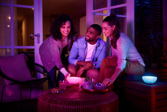 LED-DEKOLEUCHTE White & Color Go   - Weiß, Design, Kunststoff (15ml) - Philips HUE