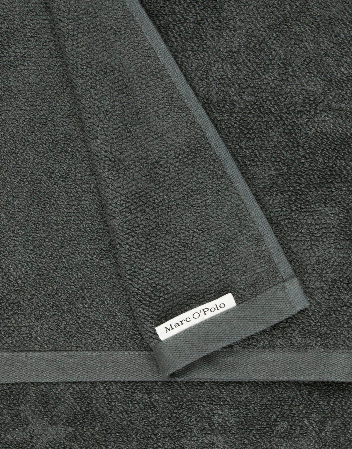 DUSCHTUCH Timeless Uni 70/140 cm  - Anthrazit, Basics, Textil (70/140cm) - Marc O'Polo
