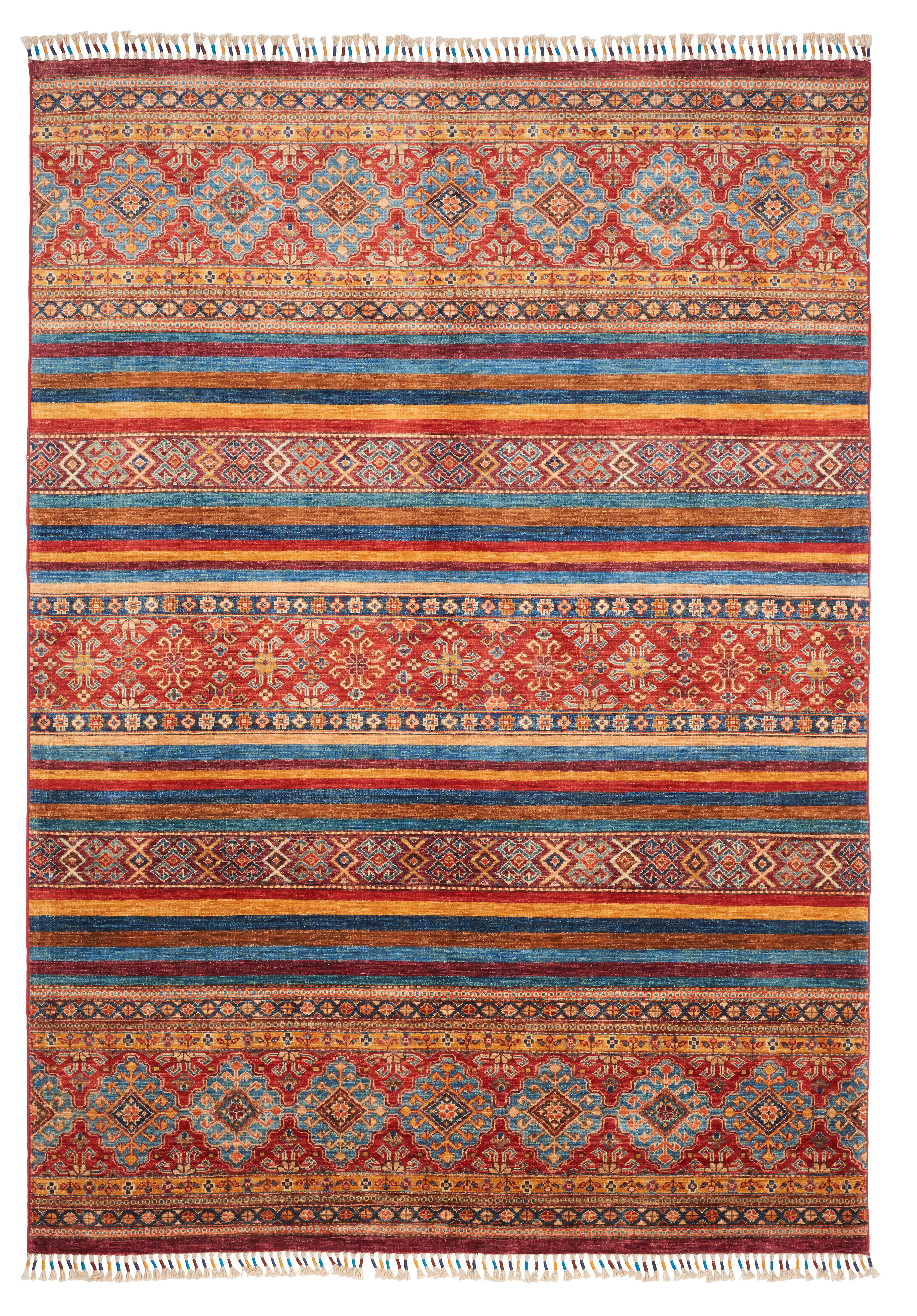 ORIENTTEPPICH Kazak Exklusiv   - Rot, LIFESTYLE, Textil (60/90cm) - Cazaris