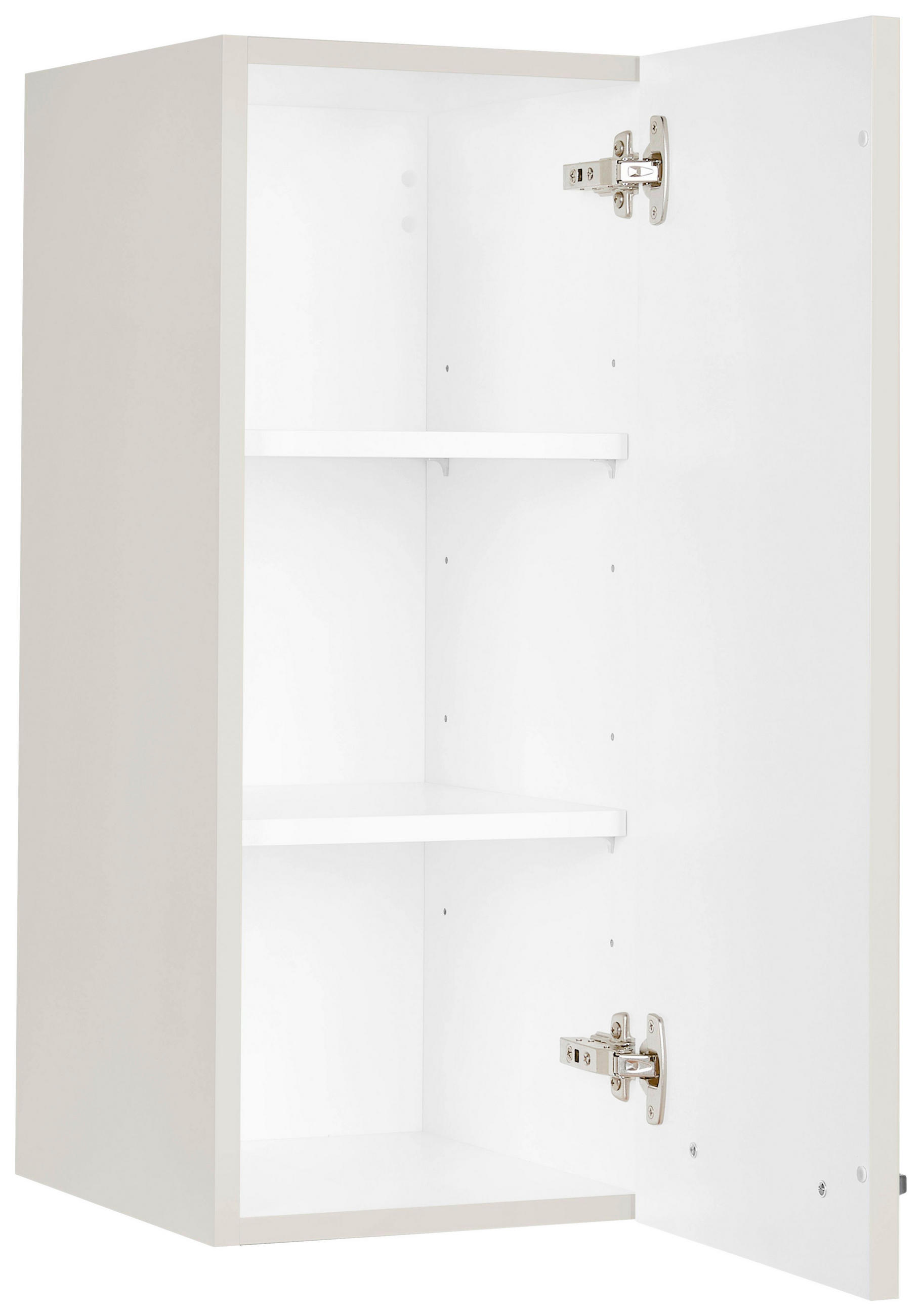 KÜCHENOBERSCHRANK 30/72/35 cm  in Hellgrau  - Edelstahlfarben/Hellgrau, MODERN, Holzwerkstoff/Metall (30/72/35cm) - Nobilia