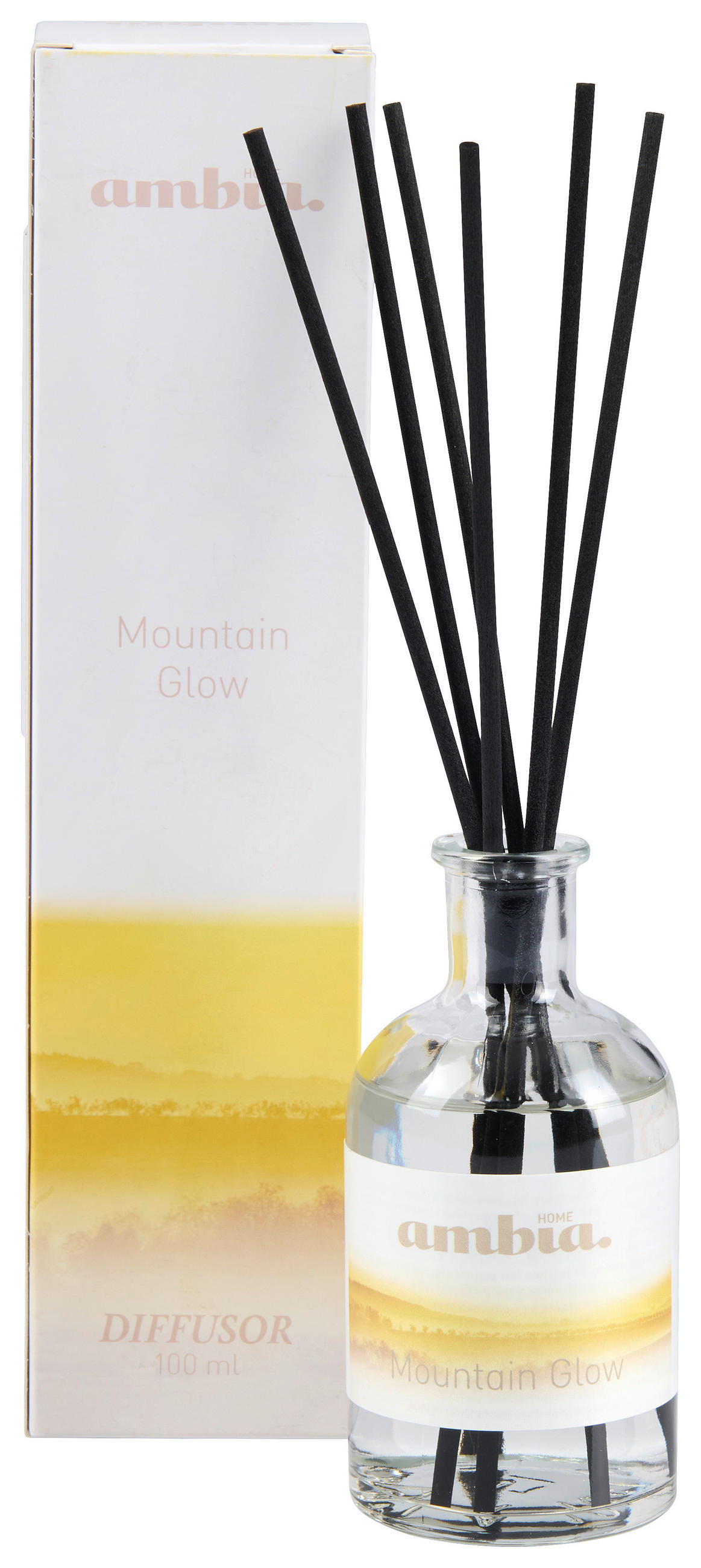 RAUMDUFT 100 ml Adlerholz  - Grauweiß, Basics, Glas (100ml) - Ambia Home