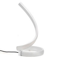 STOLNÍ LED LAMPA, 16/16/32 cm - bílá, Design, kov (16/16/32cm)