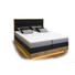 BOXSPRINGBETT Webstoff 160/200 cm INKL. Beleuchtung, Topper - Dunkelgrau/Eichefarben, Design, Holz/Textil (160/200cm) - Linea Natura BOXSPRINGBETT Webstoff 160/200 cm INKL. Beleuchtung, Topper - Dunkelgrau/Eichefarben, Design, Holz/Textil (160/200cm) - Linea Natura