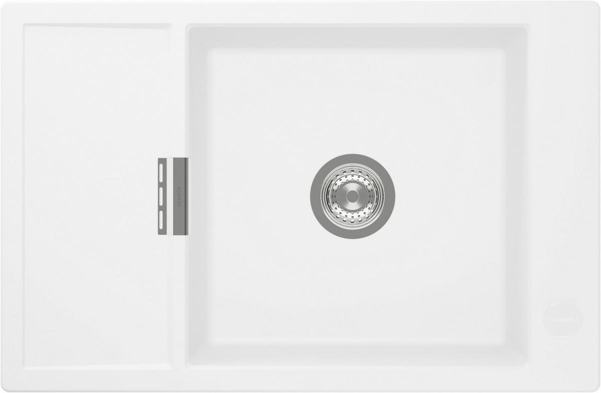 SPÜLE MOND100XSADAY  - Weiß, Basics, Stein (78/30,5/51cm) - Schock