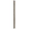 GARDEROBENPANEEL  in 10/165/5 cm  - Sandfarben, Design, Holzwerkstoff/Metall (10/165/5cm) - Moderano