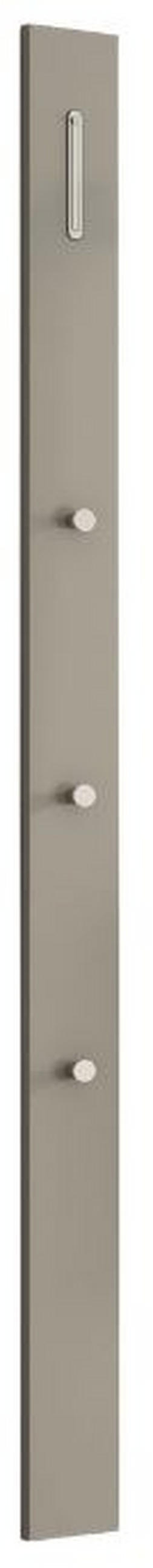 GARDEROBENPANEEL  in 10/165/5 cm  - Sandfarben, Design, Holzwerkstoff/Metall (10/165/5cm) - Moderano
