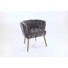 SESSEL Samt Grau - Grau, Holz/Textil (74/75/64cm) SESSEL Samt Grau - Grau, Holz/Textil (74/75/64cm)