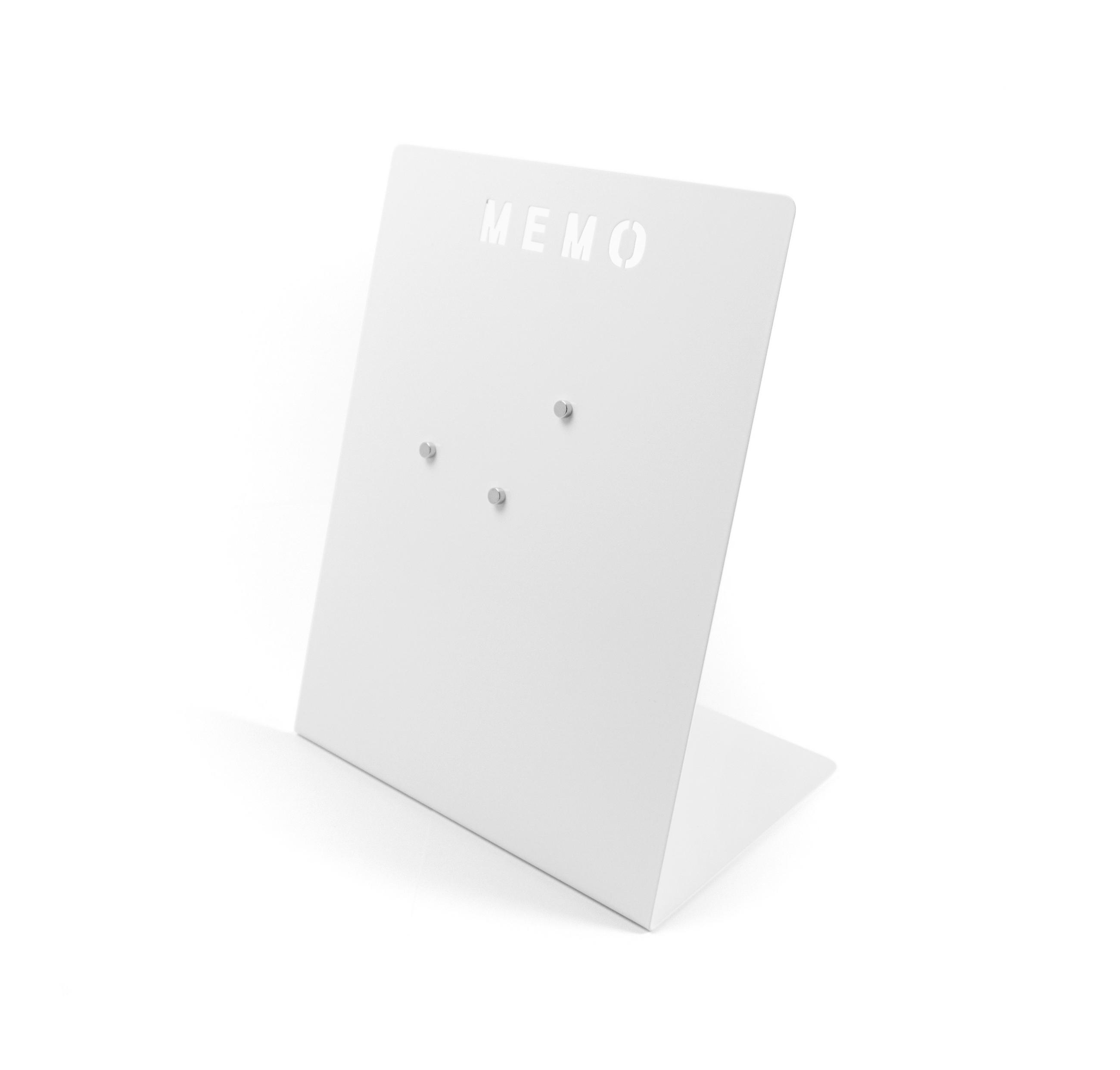 MEMOBOARD  - Weiss, Basics, Metall (18/23.5/12cm)