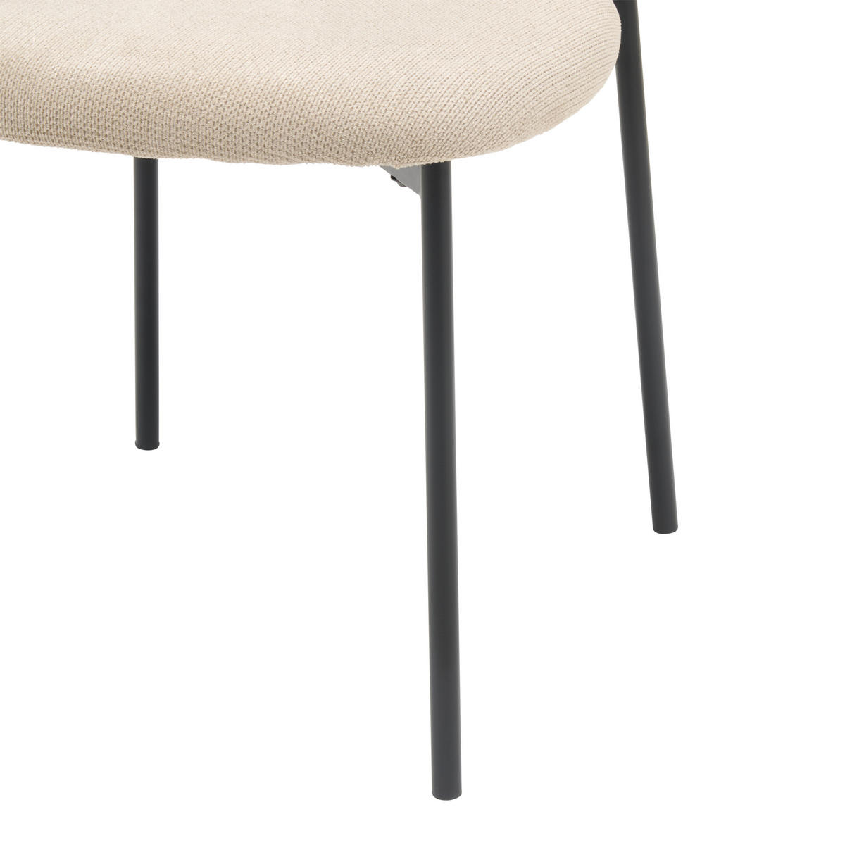 ŽIDLE, černá, béžová - černá/béžová, Konvenční, kov/textil (53/80/57cm) - MID.YOU