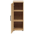 MEHRZWECKSCHRANK 30/83/40 cm  - Schwarz/Eiche Artisan, MODERN, Holzwerkstoff/Kunststoff (30/83/40cm) - Carryhome