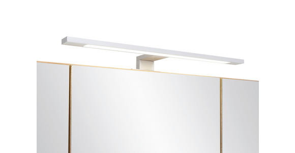 SPIEGELSCHRANK 60/64/20 cm - Eichefarben/Silberfarben, KONVENTIONELL, Glas/Holzwerkstoff (60/64/20cm) - Xora