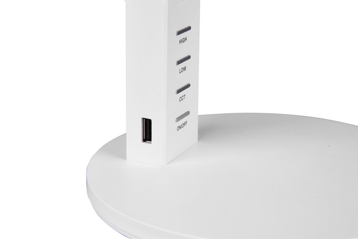 LED-SCHREIBTISCHLEUCHTE   - Weiß, Basics, Kunststoff (40,4/17,1/30,5cm) - Trio Leuchten