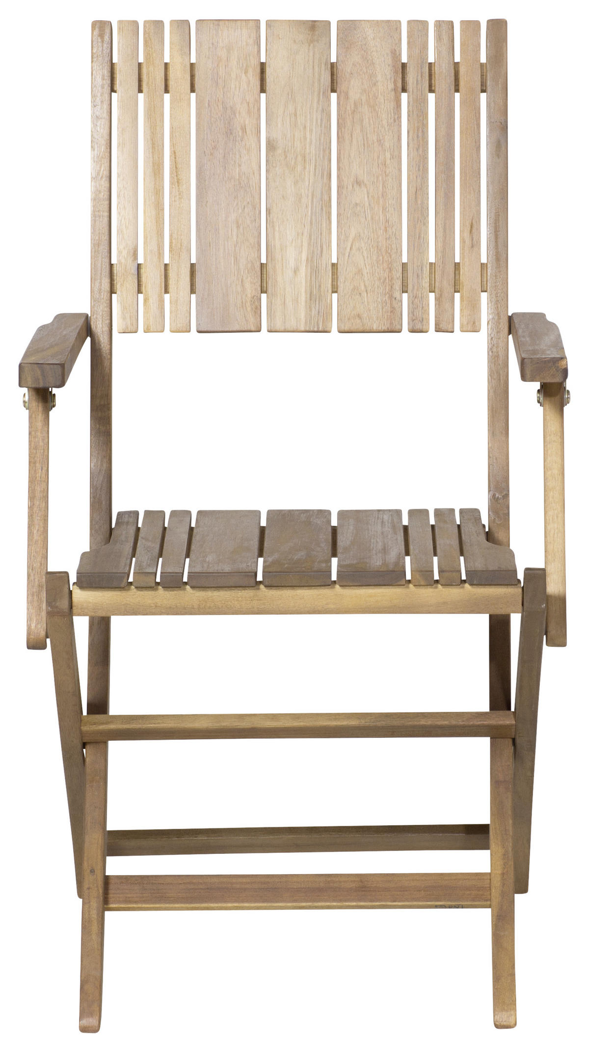 GARTENKLAPPSESSEL Akazie Akaziefarben  - Akaziefarben, KONVENTIONELL, Holz (51/89/55cm) - Siena Garden
