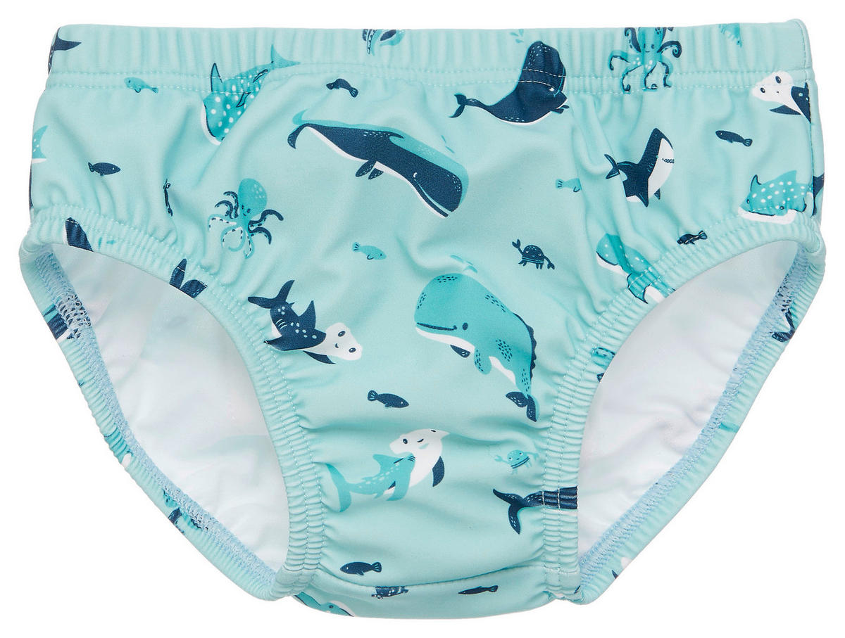 BADEWINDEL - Hellblau, Basics, Textil (74/80null) - Patinio