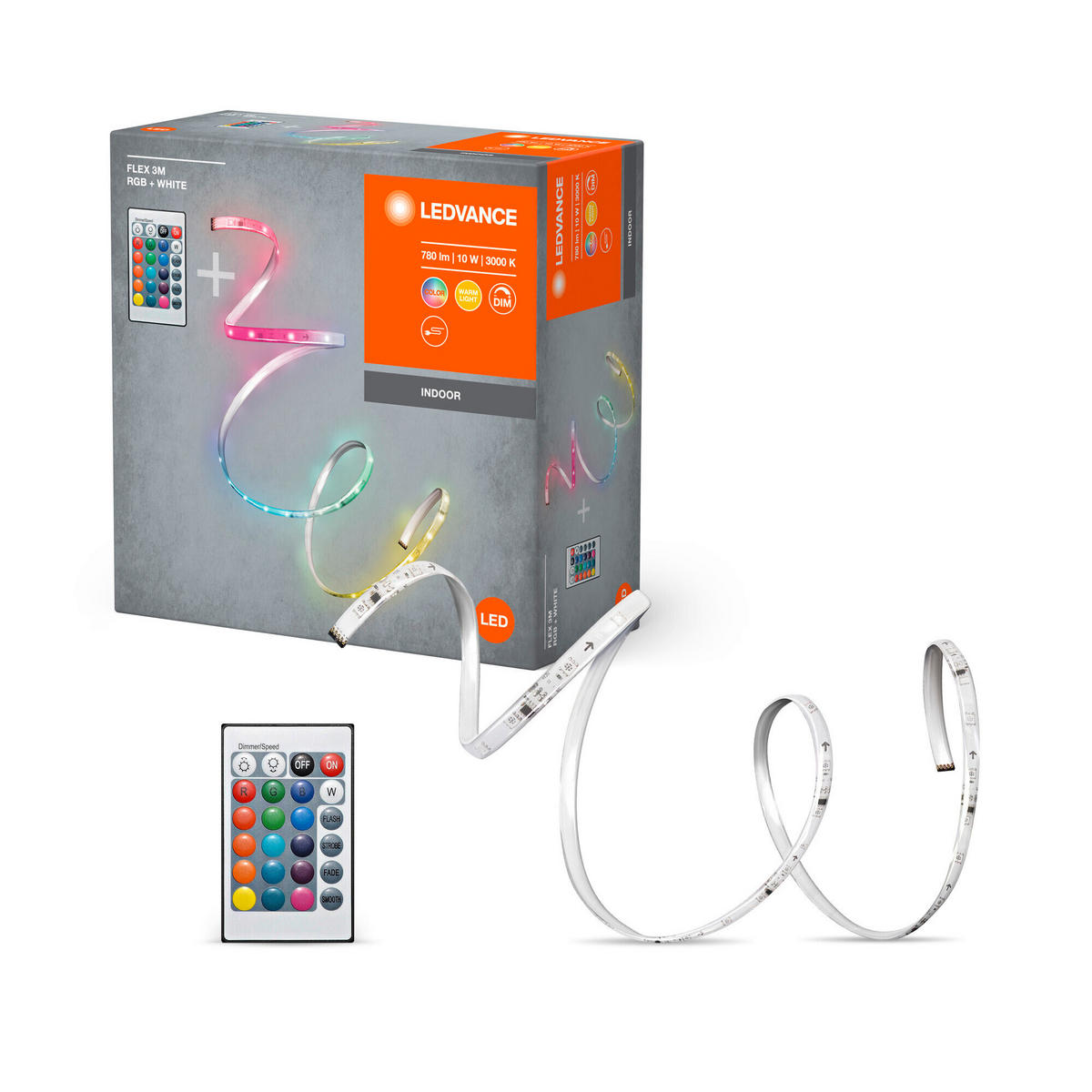 LED-STRIP Flex 300/1/0,2 cm   - Weiß, Basics, Kunststoff (300/1/0,2cm) - Ledvance
