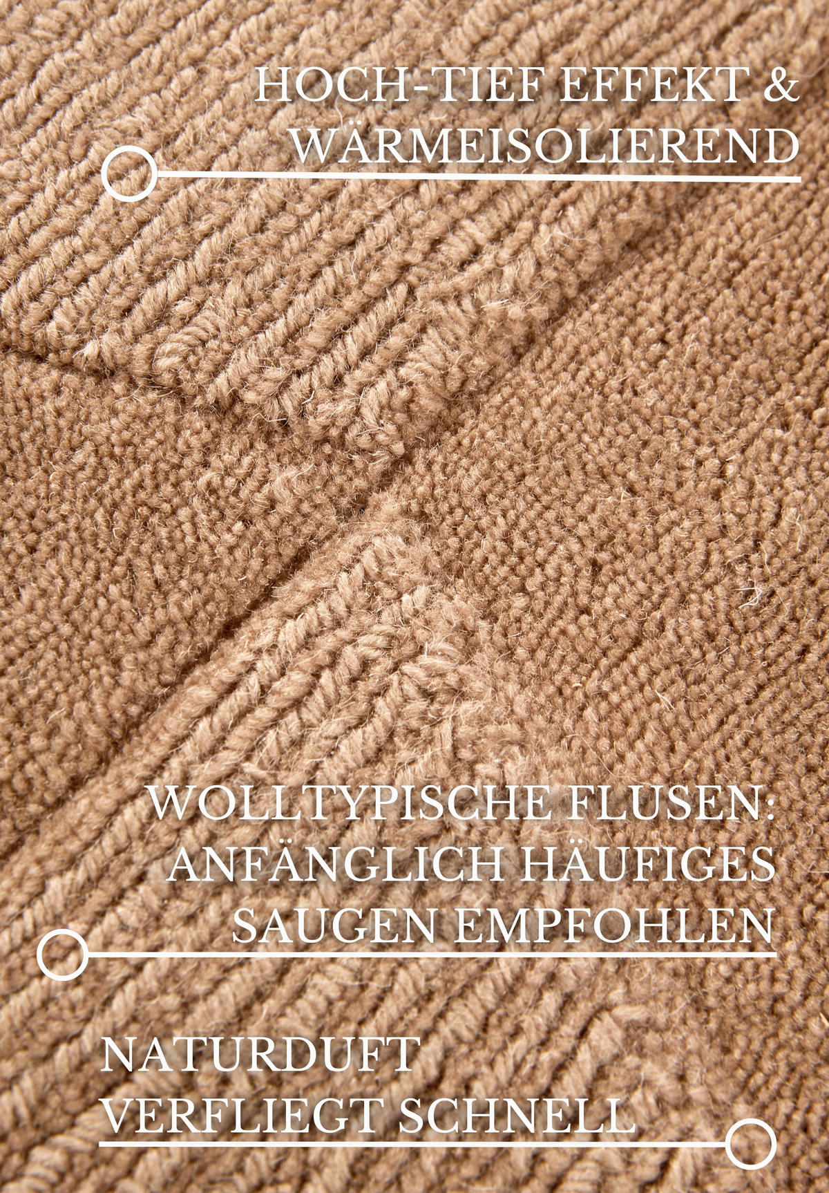 HANDWEBTEPPICH 160/230 cm Kollektion 1906 Kupferfarben  - Kupferfarben, Basics, Textil (160/230cm) - Villeroy & Boch