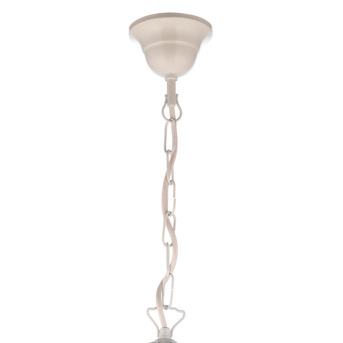 KINDERHÄNGELEUCHTE 70/80 cm   - Pink/Weiß, Basics, Glas/Metall (70/80cm)