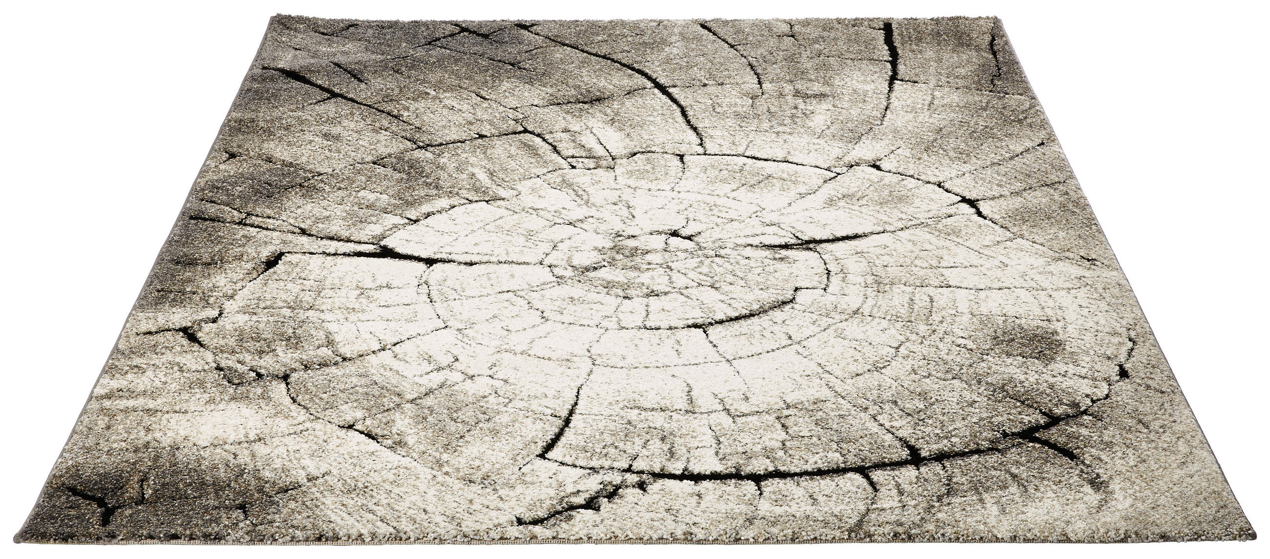 Thumbnail - Wecon Home Webteppich Wild Oak, Anthrazit, Grau, Dunkelgrau, Textil, Graphik, rechteckig, 200x290 cm, Textiles Vertrauen...