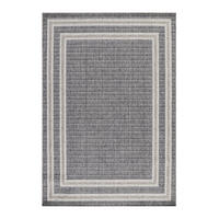 FLATVÄVD MATTA 140/200 cm Aruba  - grå, Design, textil (140/200cm) - Novel