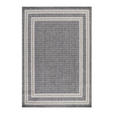 FLACHWEBETEPPICH 60/100 cm Aruba  - Grau, Design, Textil (60/100cm) - Novel