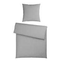 BETTWÄSCHE 155/220 cm  - Hellgrau, Textil (155/220cm) - Bio:Vio