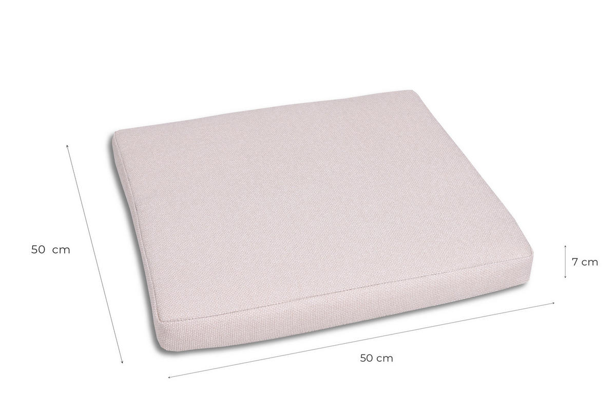 GARTENSITZKISSENSET in Naturfarben Uni  - Naturfarben, Basics, Textil (46/7/46cm)