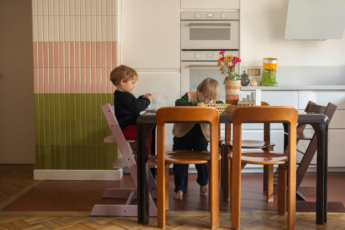 HOCHSTUHL  - Mauve, Basics, Holz (46/79/49cm) - Stokke
