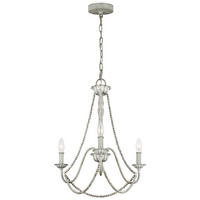 LUSTER, 48.3/59.4  cm  - svetlosivá, Konventionell, kov/drevo (48.3/59.4 cm) - Elstead Lighting