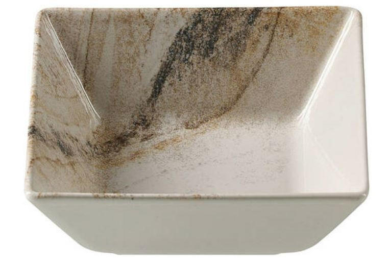 Ritzenhoff Breker Schüssel Arezzo Braun, Weiß, Beige 13x13 cm