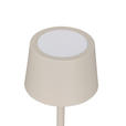 AKKU-TISCHLEUCHTE 9/22 cm  - Beige, Basics, Metall (9/22cm) - Novel
