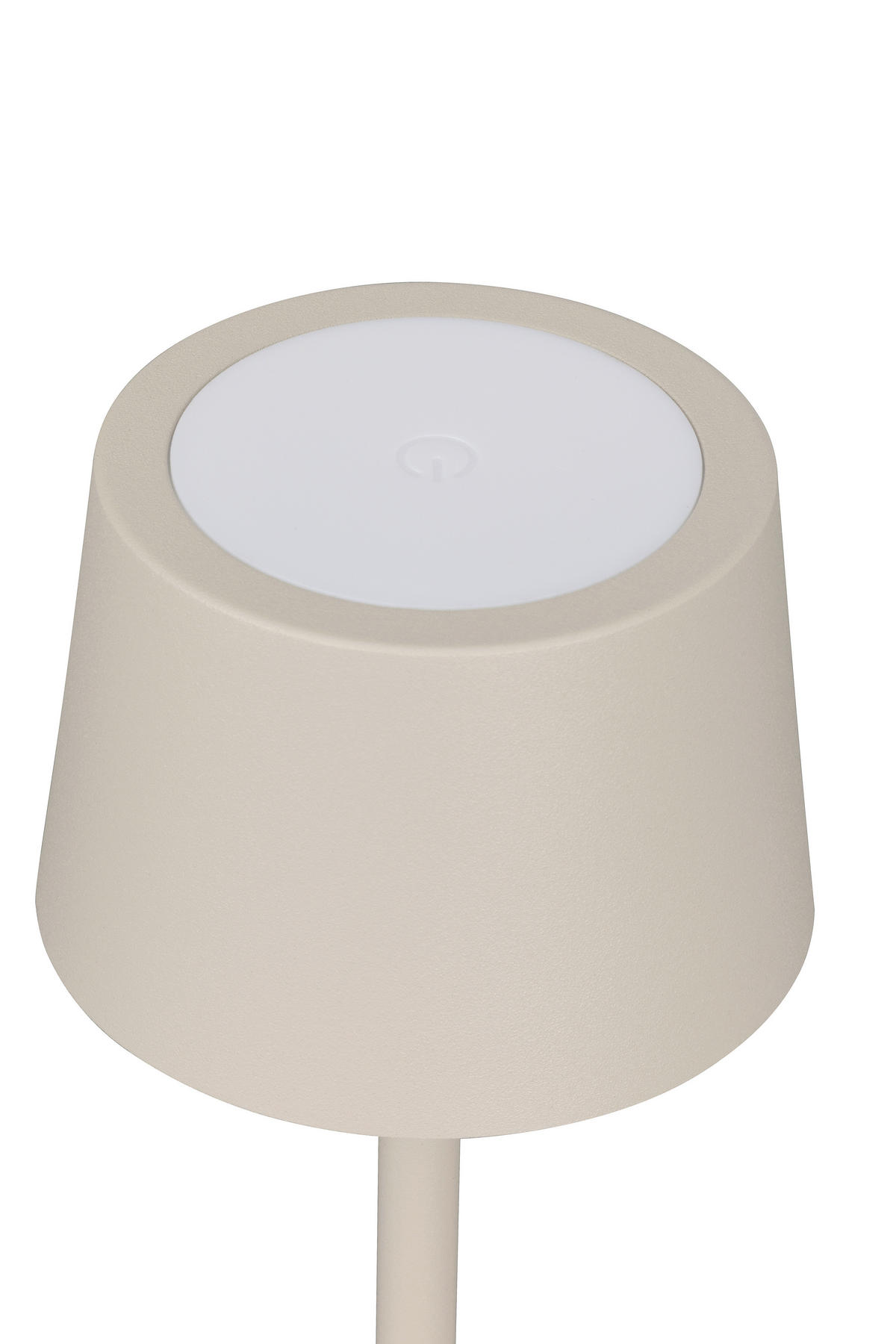 AKKU-TISCHLEUCHTE 9/22 cm  - Beige, Basics, Metall (9/22cm) - Novel