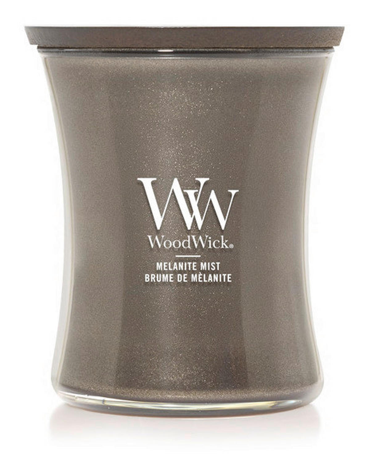 ILLATGYERTYA - áttetsző, Modern, üveg/paraffin (11.8/9.8/9.8cm) - WoodWick