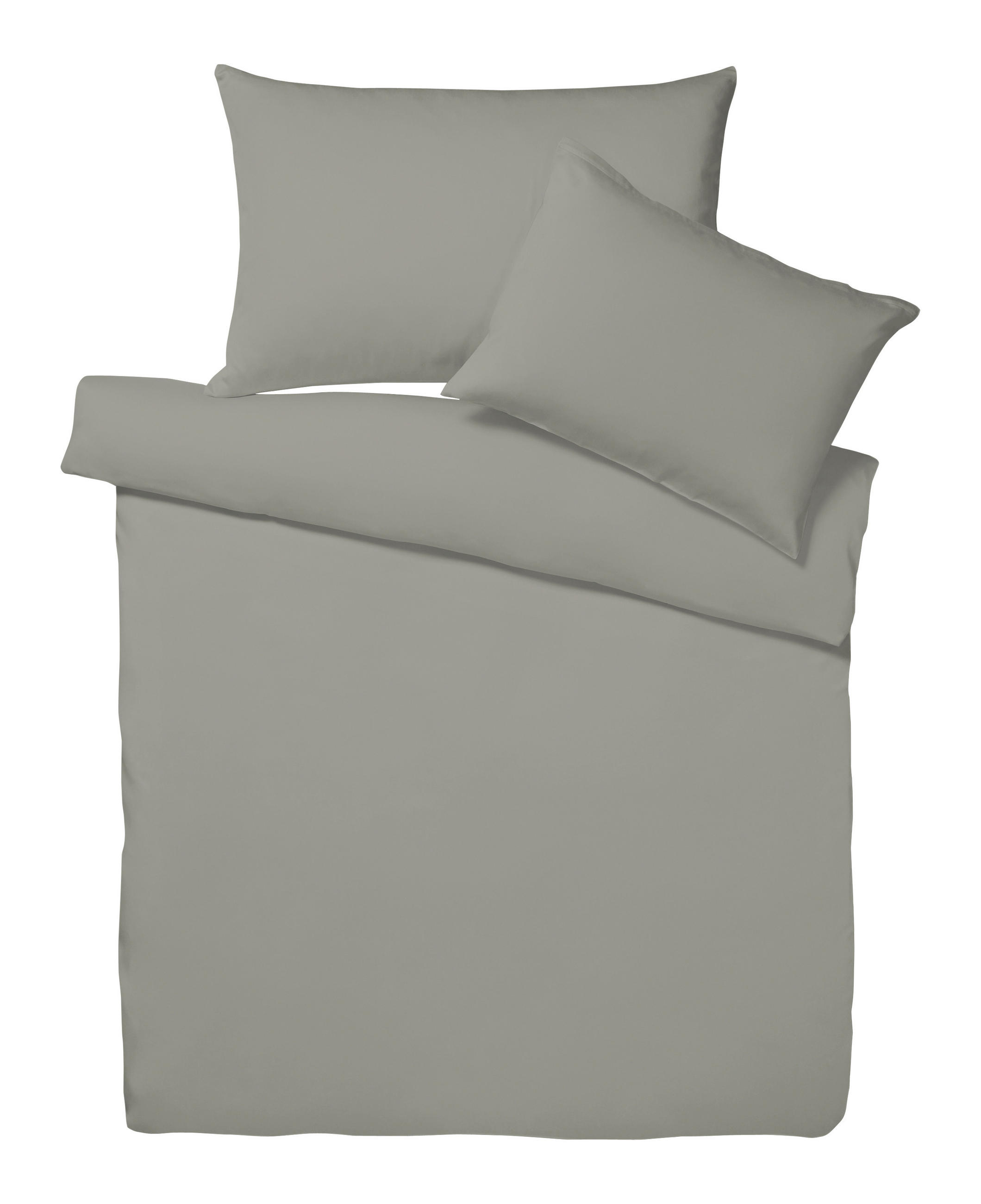 KOPFKISSENBEZUG Uno 65/100 cm  - Platinfarben, Basics, Textil (65/100cm) - Dieter Knoll