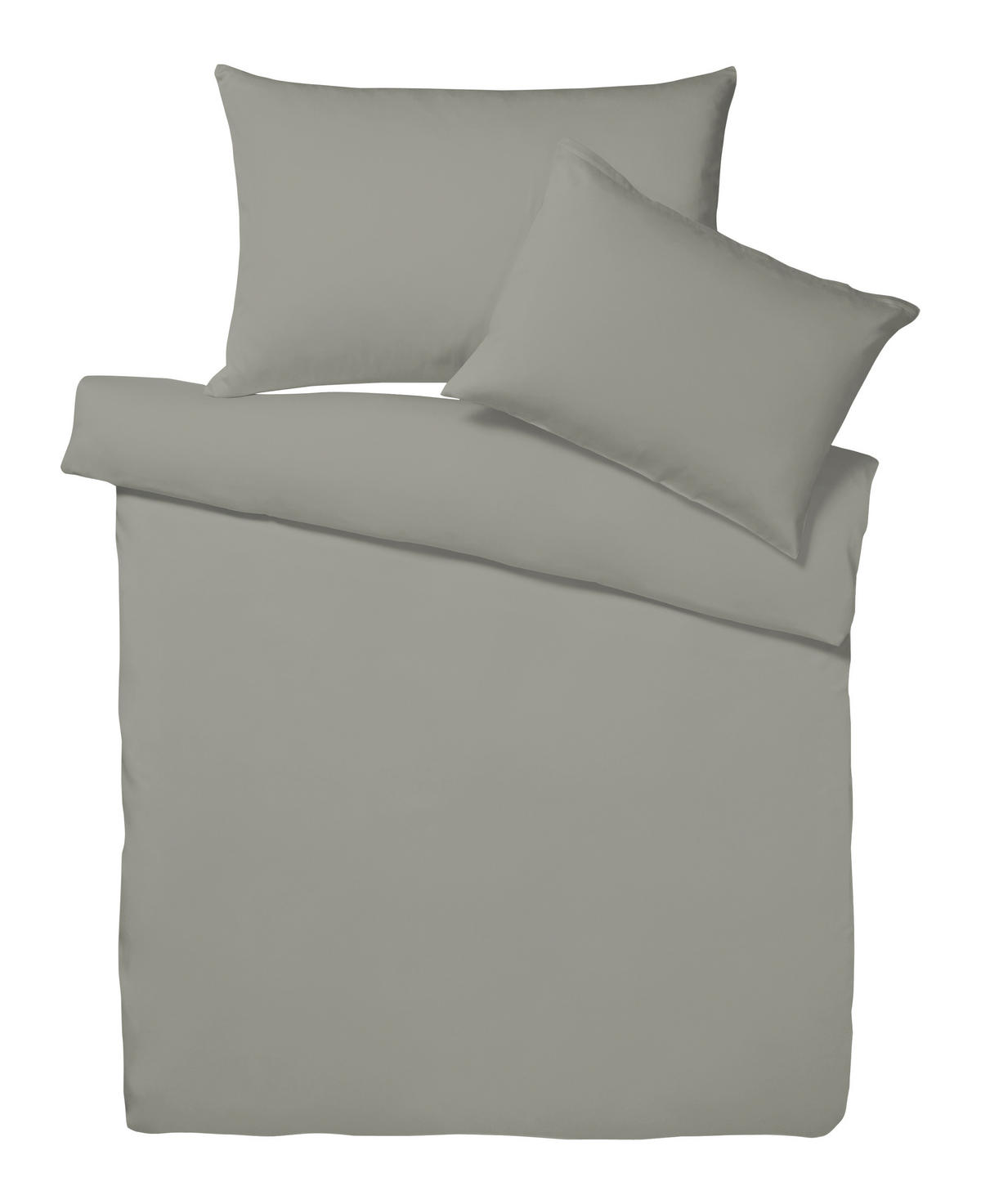 KOPFKISSENBEZUG Uno 65/100 cm  - Platinfarben, Basics, Textil (65/100cm) - Dieter Knoll
