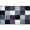 KOBERČEK DO KÚPEĽNE, 80/140 cm - čierna/sivá, Basics, textil/plast (80/140cm) - Grund