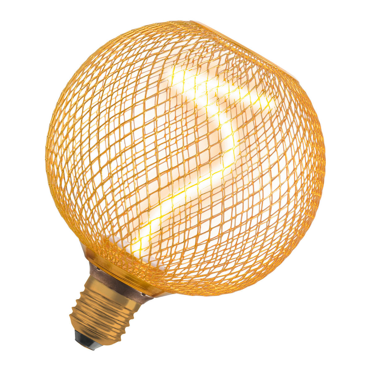 LED-FILAMENT-LEUCHTMITTEL   E27 3,5 W 170 lm  - Goldfarben, KONVENTIONELL, Metall (12,5/15cm) - Ledvance