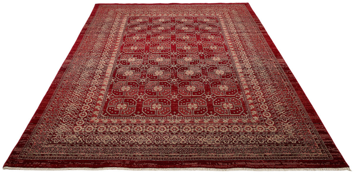 WEBTEPPICH 200/290 cm Rot  - Rot, Design, Textil (200/290cm) - Novel