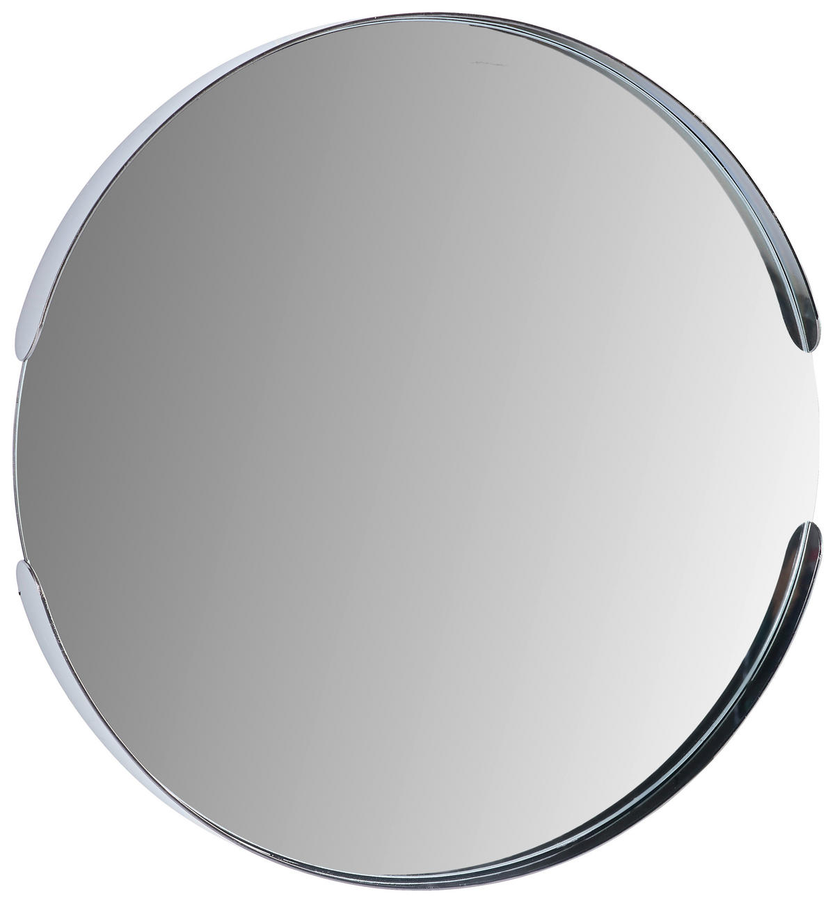 WANDSPIEGEL Nickelfarben  - Nickelfarben, Trend, Glas/Metall (40/40/3,5cm) - Carryhome