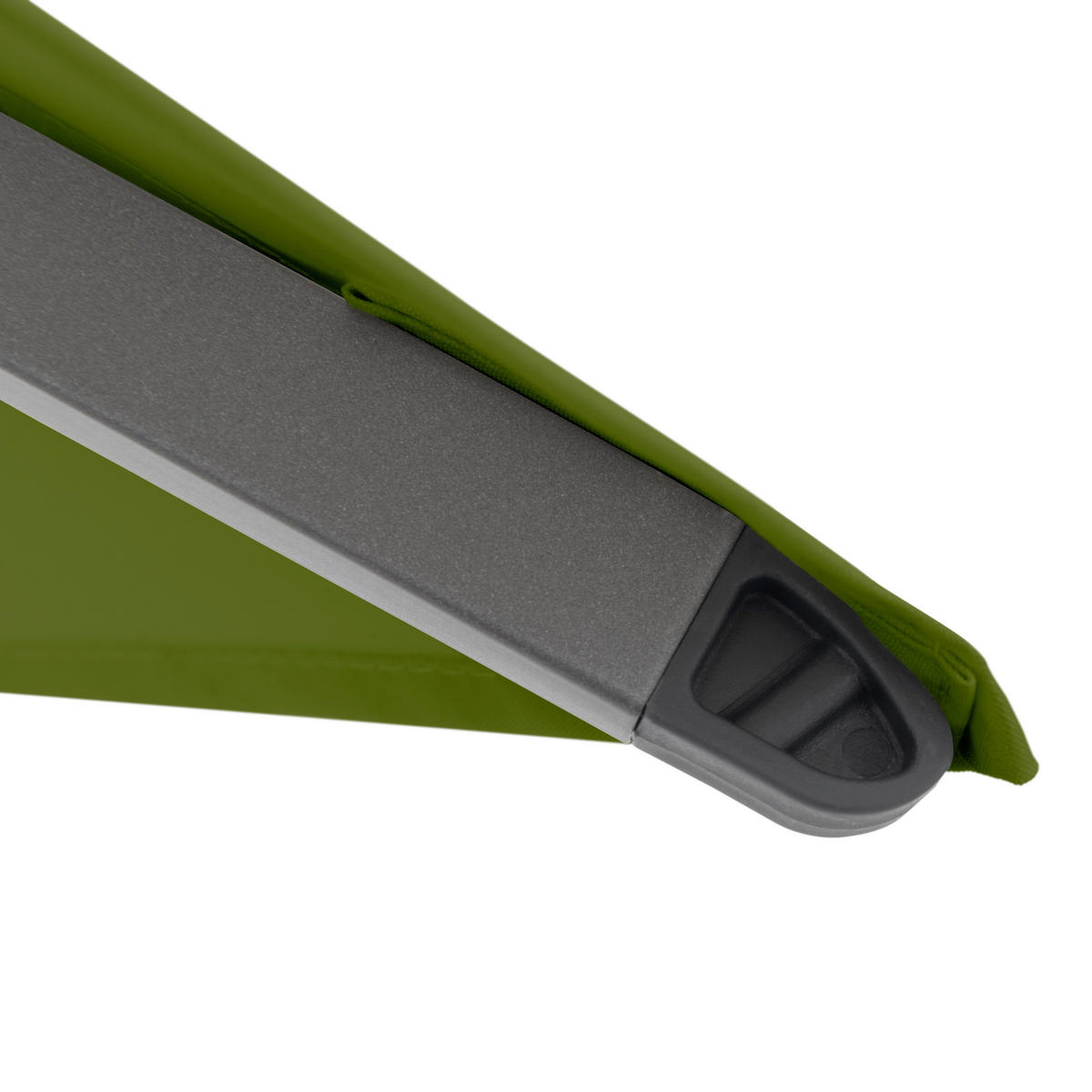 AMPELSCHIRM 300x300 cm  - Anthrazit/Grün, Design, Textil/Metall (300/300cm) - Amatio