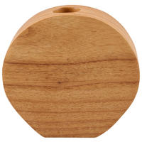 VASE 20 cm  - Naturfarben, Natur, Holz/Kunststoff (20/20/7cm) - Ambia Home